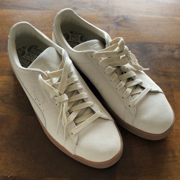 puma suede creme
